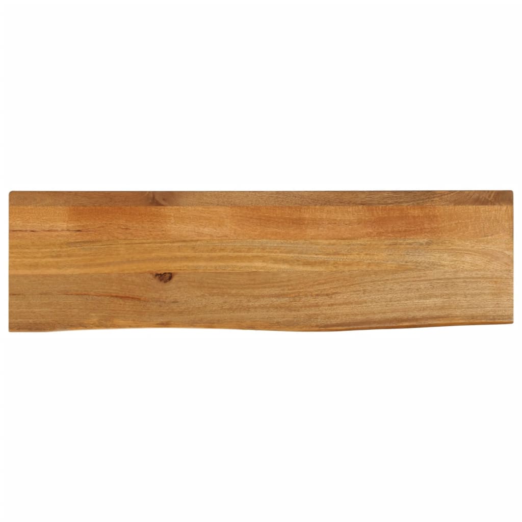 Tafelblad met natuurlijke rand 110x40x3,8 cm massief mangohout is nu te koop bij PeponiXL, paradijselijk wonen!