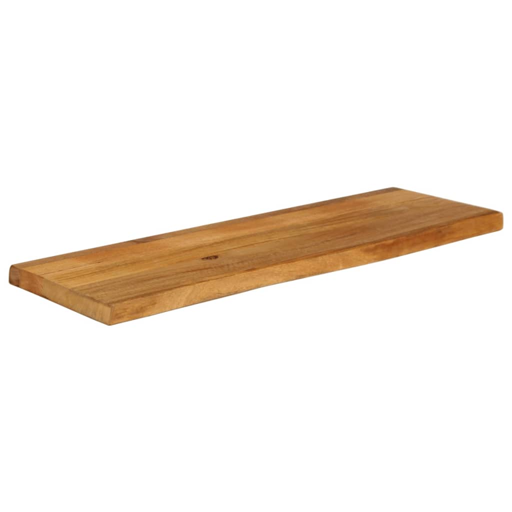 Tafelblad met natuurlijke rand 110x40x3,8 cm massief mangohout is nu te koop bij PeponiXL, paradijselijk wonen!