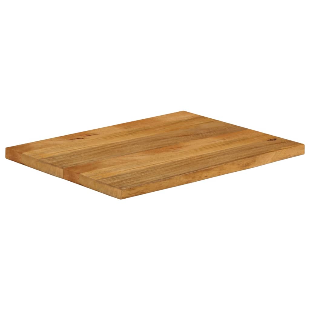 Tafelblad met natuurlijke rand 70x60x3,8 cm massief mangohout is nu te koop bij PeponiXL, paradijselijk wonen!