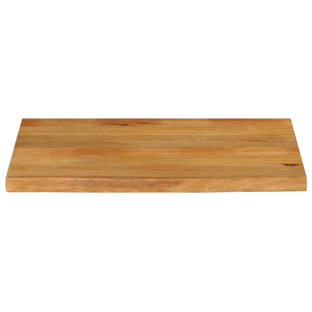 Tafelblad met natuurlijke rand 70x60x3,8 cm massief mangohout is nu te koop bij PeponiXL, paradijselijk wonen!
