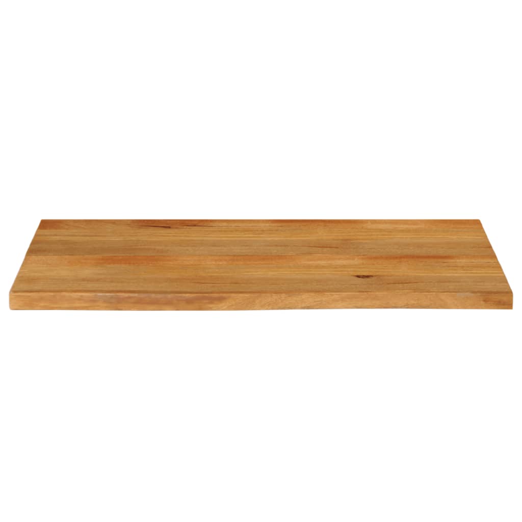 Tafelblad met natuurlijke rand 120x60x3,8 cm massief mangohout is nu te koop bij PeponiXL, paradijselijk wonen!