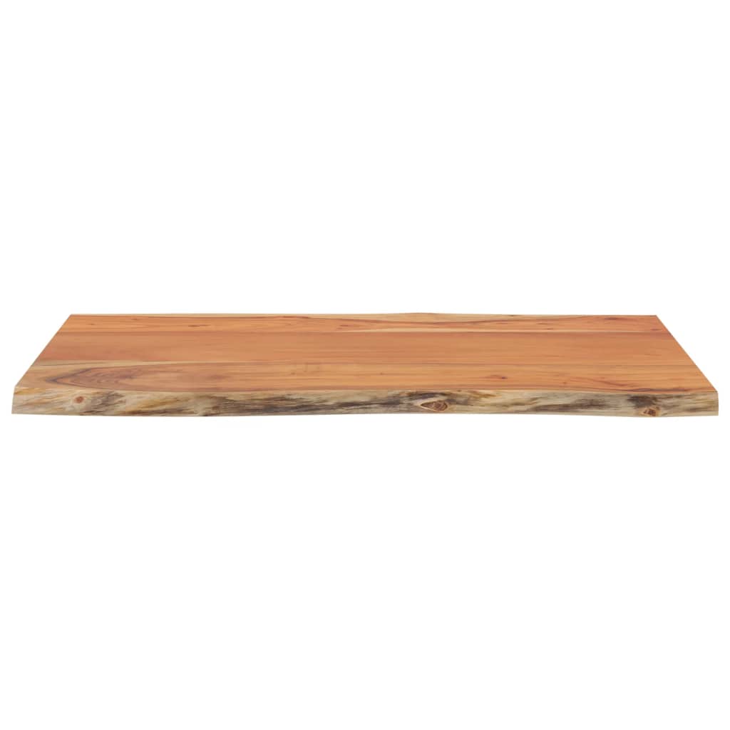 Tafelblad rechthoekig natuurlijke rand 60x40x2,5 cm acaciahout is nu te koop bij PeponiXL, paradijselijk wonen!