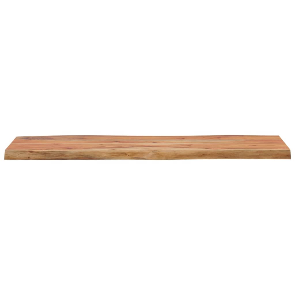Tafelblad rechthoekig natuurlijke rand 100x40x2,5 cm acaciahout is nu te koop bij PeponiXL, paradijselijk wonen!