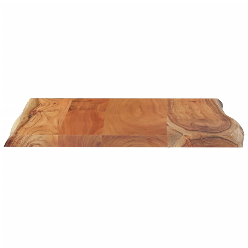 Tafelblad vierkant natuurlijke rand 60x60x2,5 cm acaciahout is nu te koop bij PeponiXL, paradijselijk wonen!