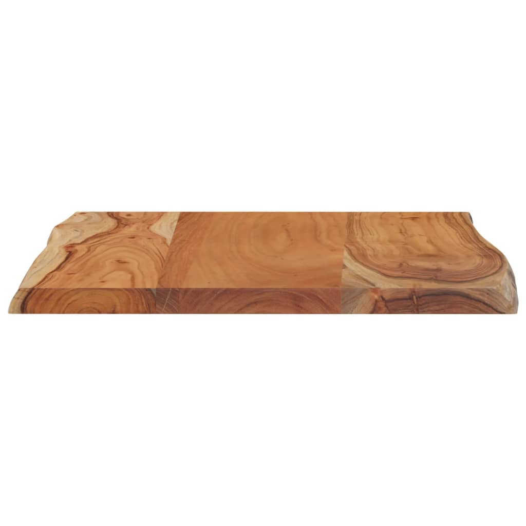 Tafelblad rechthoekig natuurlijke rand 70x60x2,5 cm acaciahout is nu te koop bij PeponiXL, paradijselijk wonen!