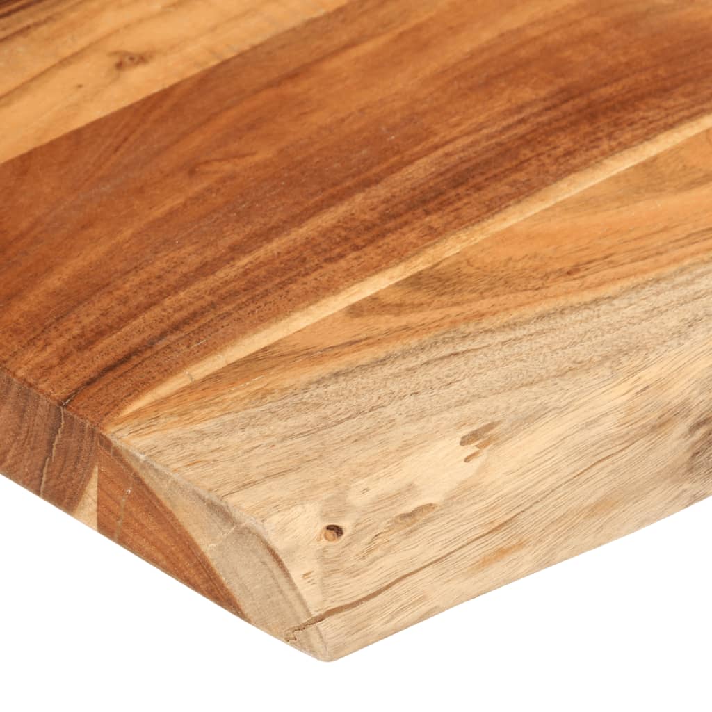 Tafelblad rechthoekig natuurlijke rand 110x60x2,5 cm acaciahout is nu te koop bij PeponiXL, paradijselijk wonen!