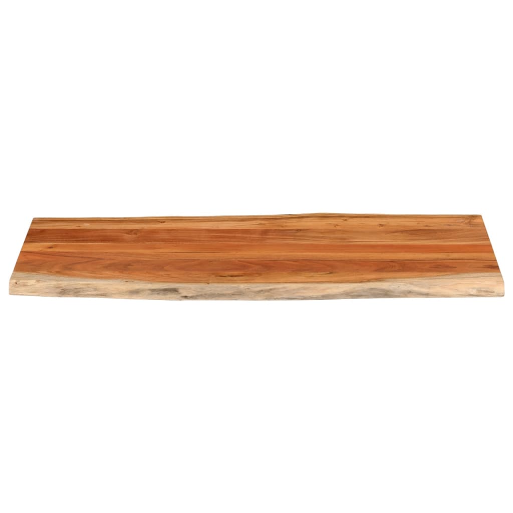 Tafelblad rechthoekig natuurlijke rand 140x60x2,5 cm acaciahout is nu te koop bij PeponiXL, paradijselijk wonen!