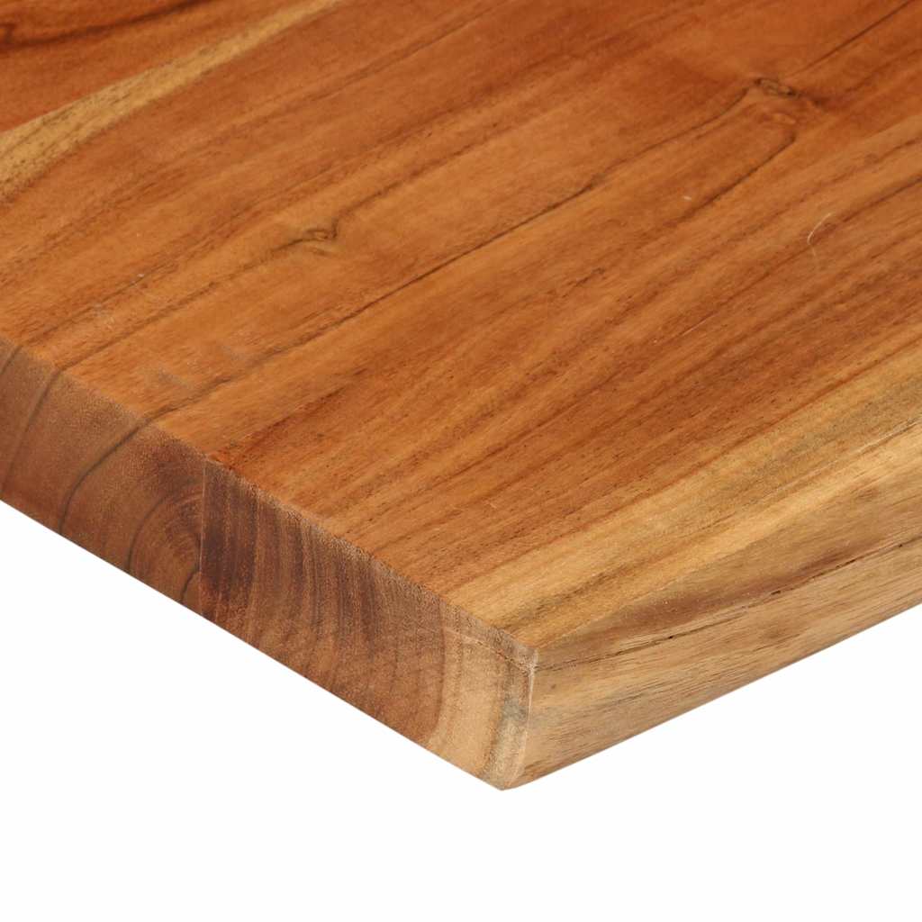 Tafelblad vierkant natuurlijke rand 80x80x2,5 cm acaciahout is nu te koop bij PeponiXL, paradijselijk wonen!