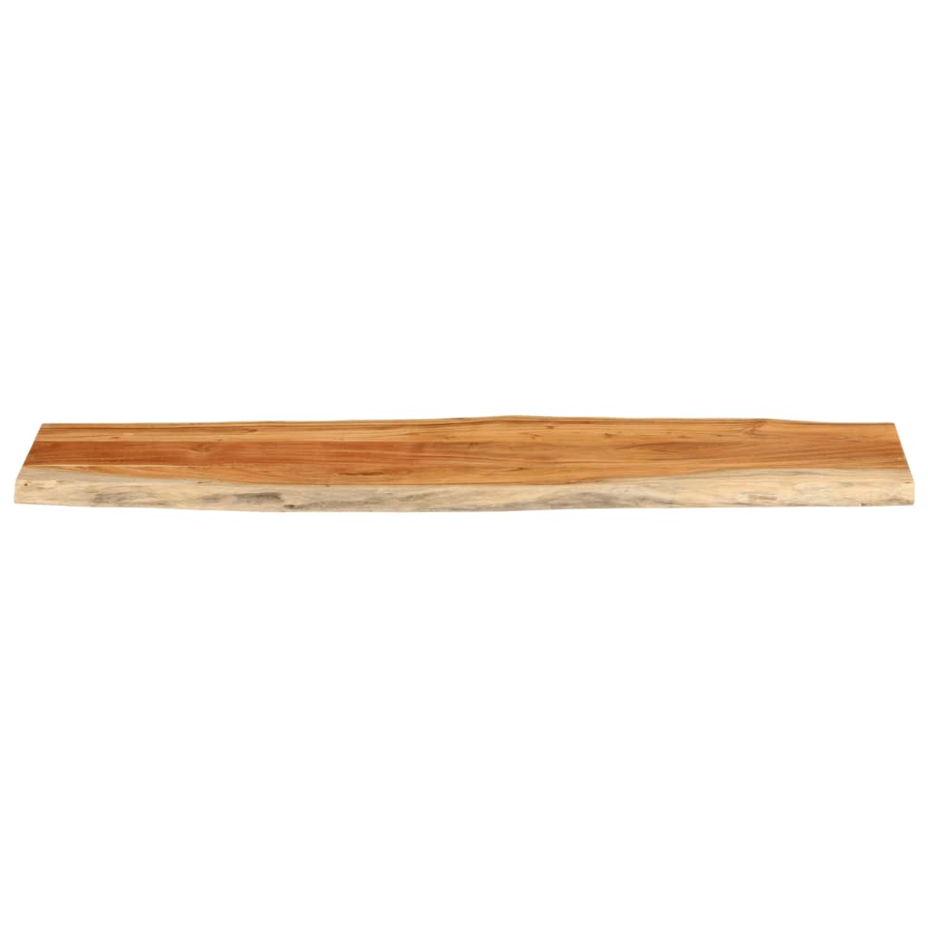 Tafelblad rechthoekig natuurlijke rand 180x40x3,8 cm acaciahout is nu te koop bij PeponiXL, paradijselijk wonen!