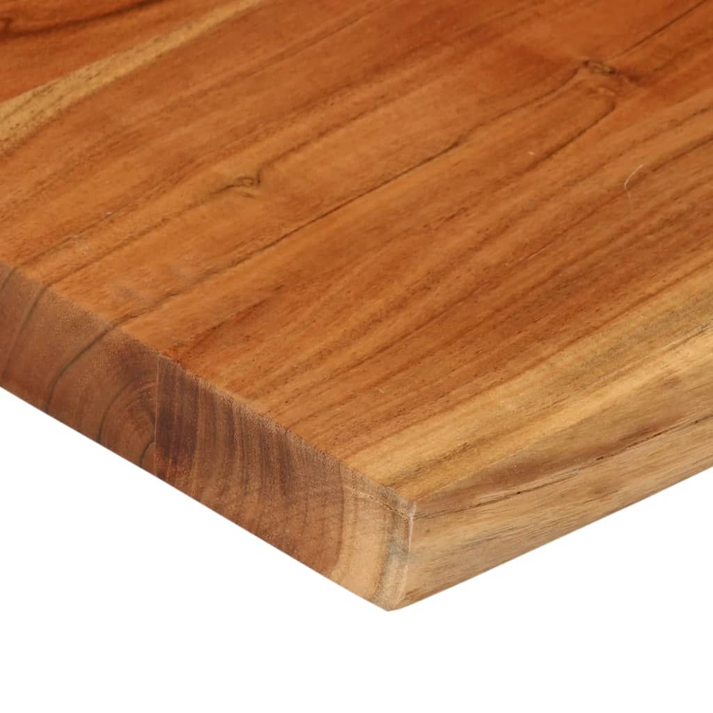 Tafelblad vierkant natuurlijke rand 60x60x3,8 cm acaciahout is nu te koop bij PeponiXL, paradijselijk wonen!