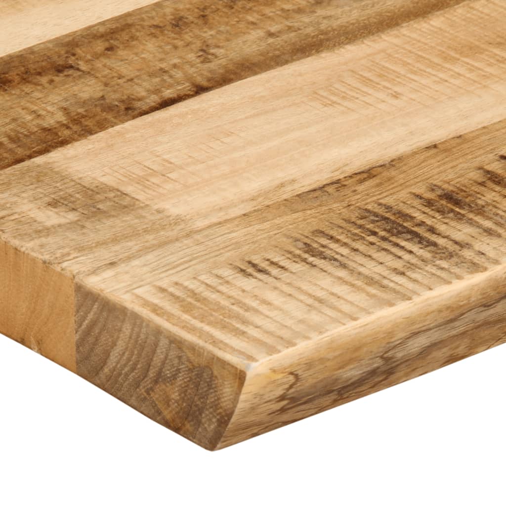 Tafelblad met natuurlijke rand 100x40x2,5 cm massief mangohout is nu te koop bij PeponiXL, paradijselijk wonen!