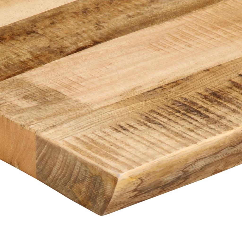 Tafelblad met natuurlijke rand 140x40x2,5 cm massief mangohout is nu te koop bij PeponiXL, paradijselijk wonen!