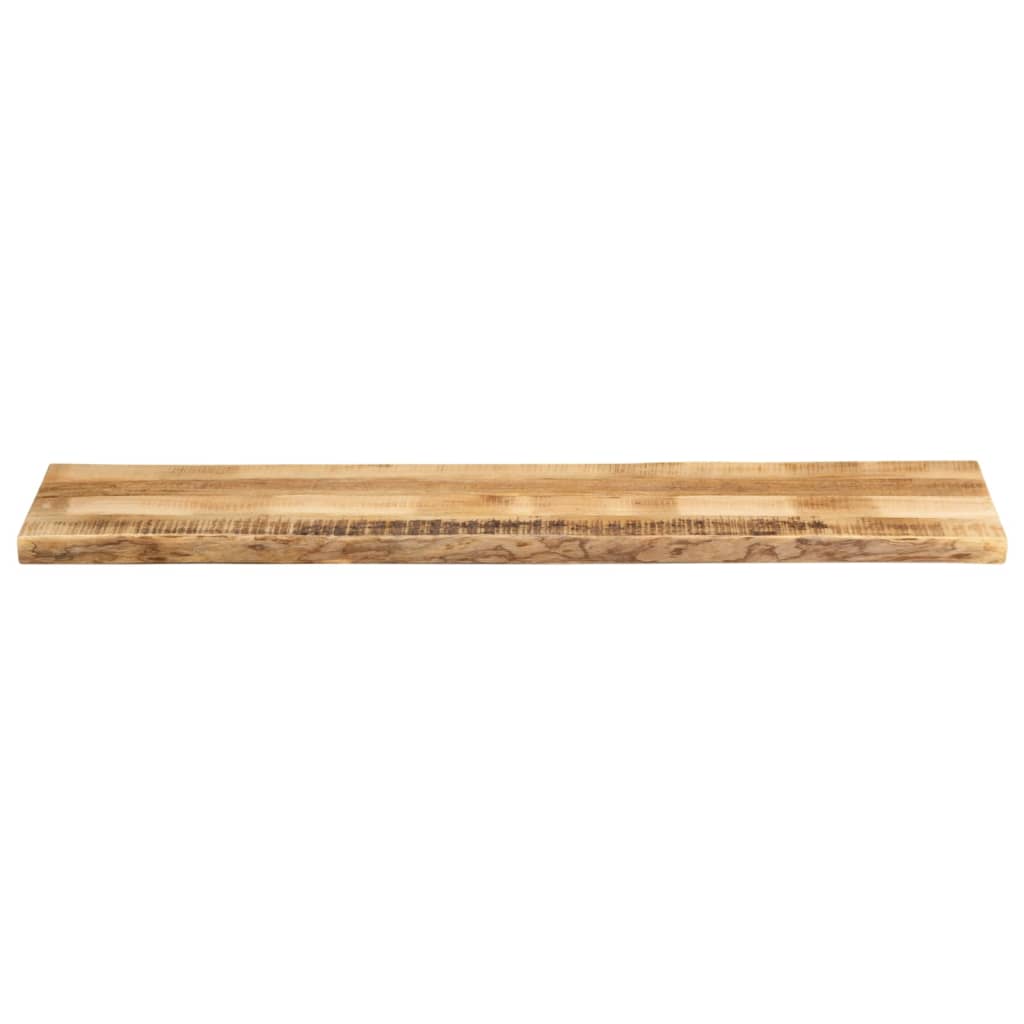 Tafelblad met natuurlijke rand 180x40x2,5 cm massief mangohout is nu te koop bij PeponiXL, paradijselijk wonen!