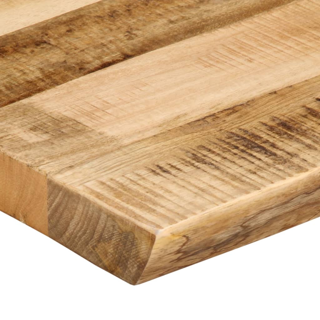 Tafelblad met natuurlijke rand 110x60x2,5 cm massief mangohout is nu te koop bij PeponiXL, paradijselijk wonen!