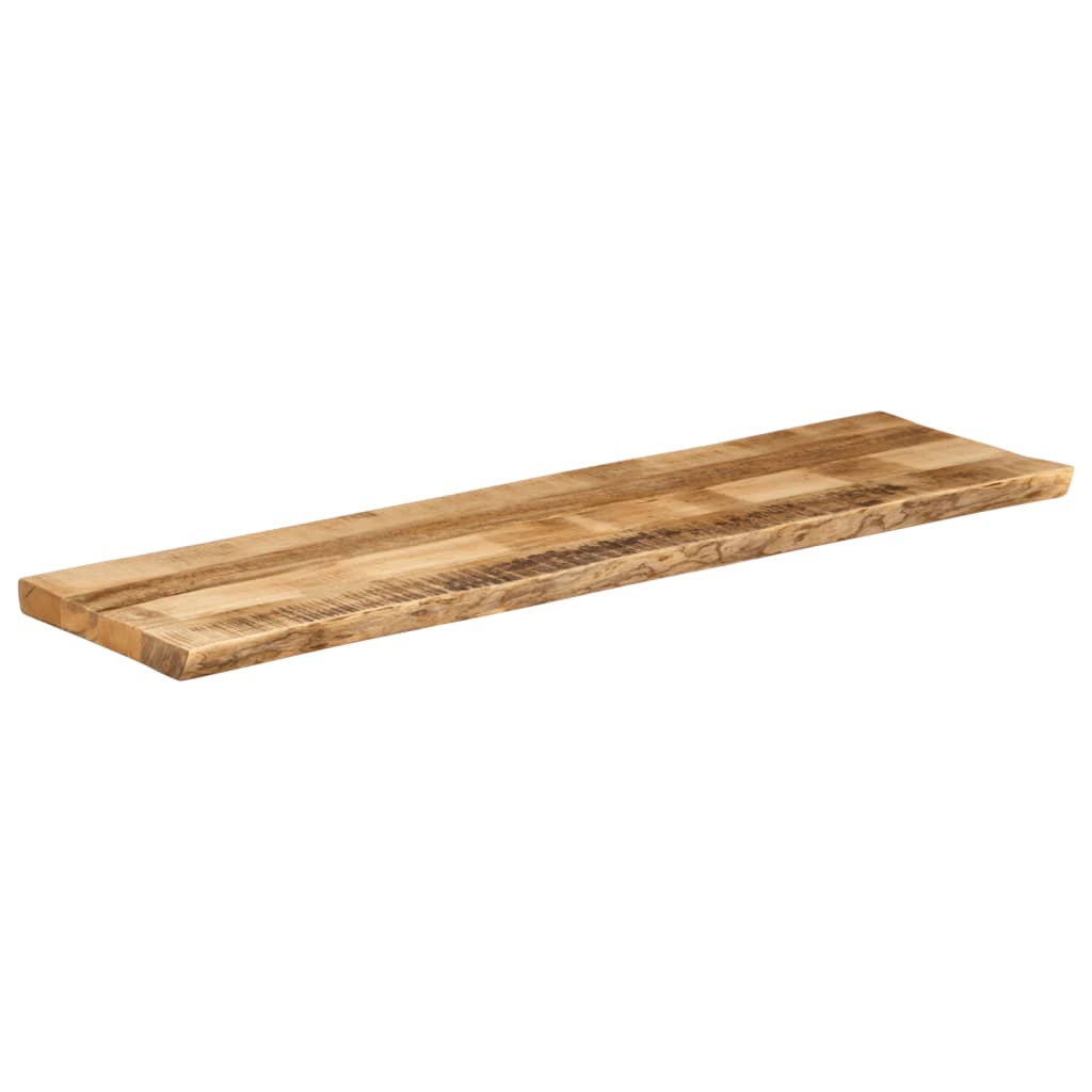 Tafelblad met natuurlijke rand 160x40x3,8 cm massief mangohout is nu te koop bij PeponiXL, paradijselijk wonen!
