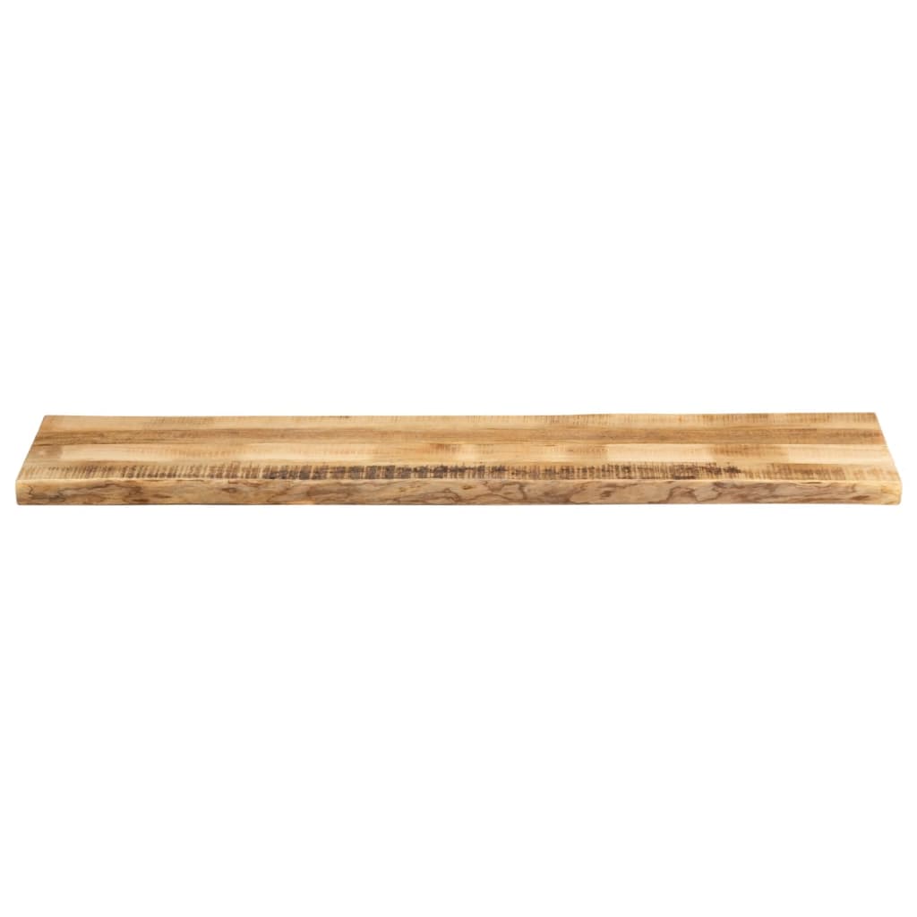 Tafelblad met natuurlijke rand 160x40x3,8 cm massief mangohout is nu te koop bij PeponiXL, paradijselijk wonen!