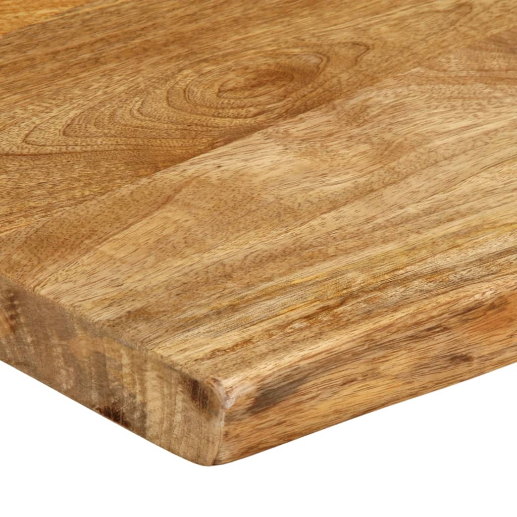 Tafelblad met natuurlijke rand 50x40x2,5 cm massief mangohout is nu te koop bij PeponiXL, paradijselijk wonen!