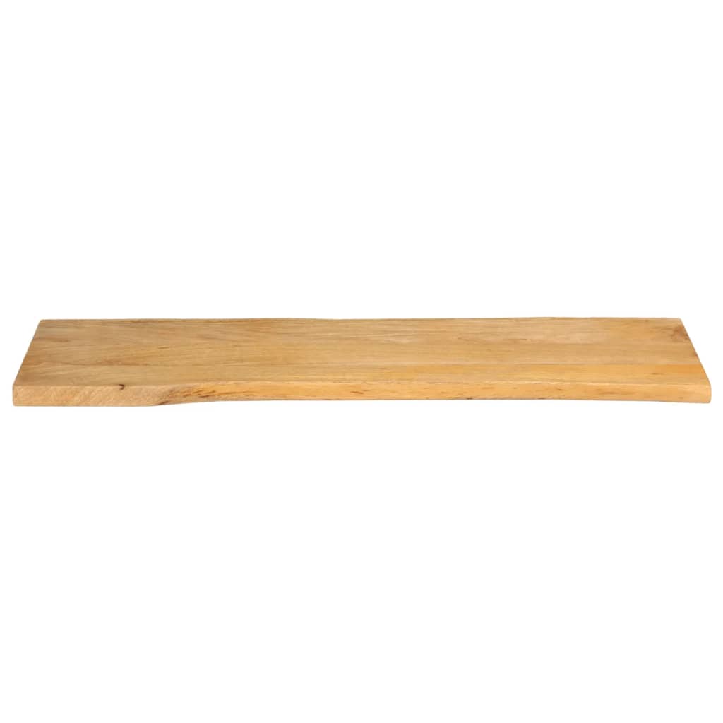 Tafelblad met natuurlijke rand 110x40x2,5 cm massief mangohout is nu te koop bij PeponiXL, paradijselijk wonen!