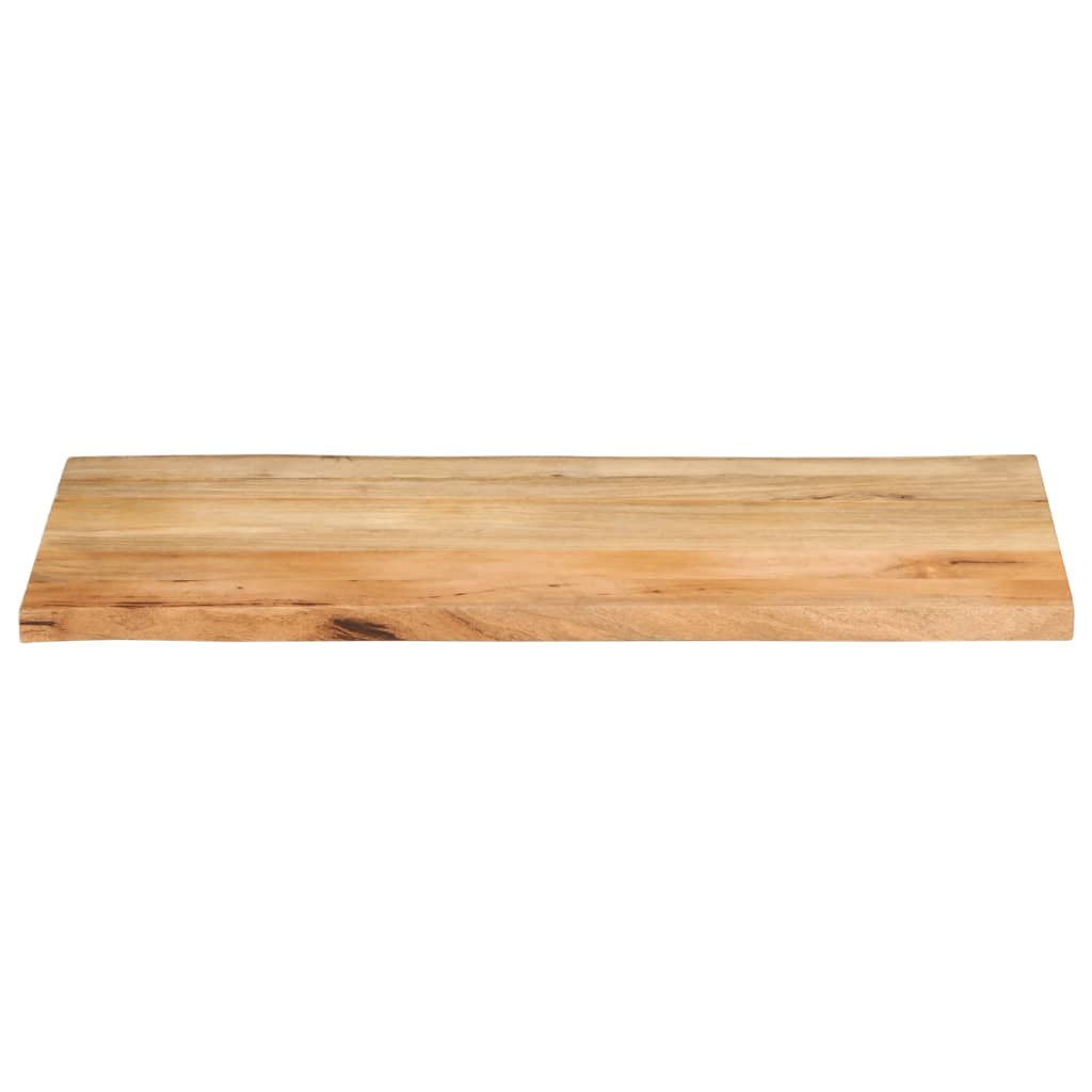 Tafelblad met natuurlijke rand 110x60x2,5 cm massief mangohout is nu te koop bij PeponiXL, paradijselijk wonen!