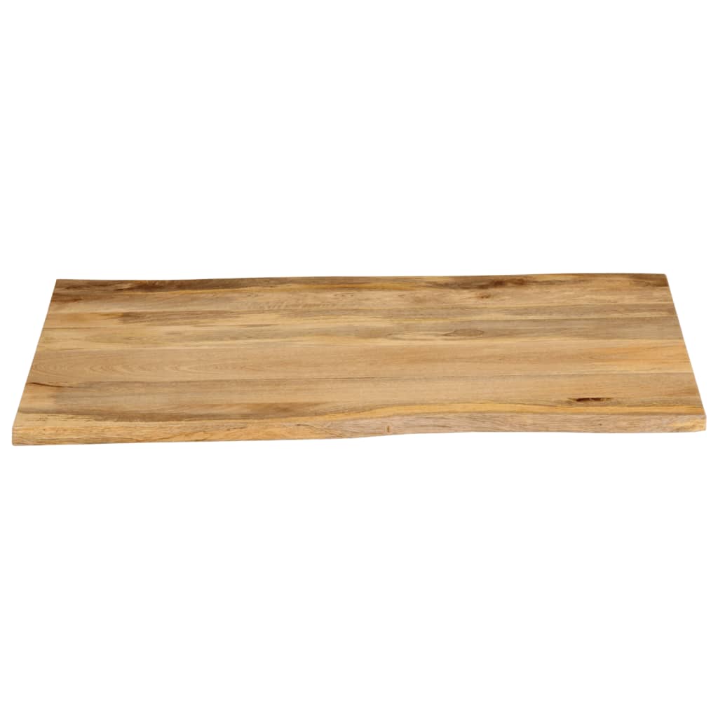 Tafelblad met natuurlijke rand 110x80x2,5 cm massief mangohout is nu te koop bij PeponiXL, paradijselijk wonen!