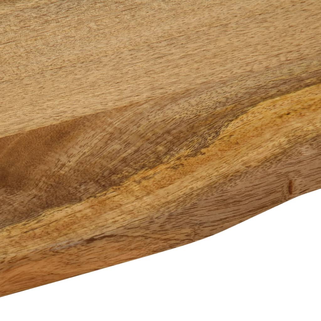Tafelblad met natuurlijke rand 110x80x2,5 cm massief mangohout is nu te koop bij PeponiXL, paradijselijk wonen!
