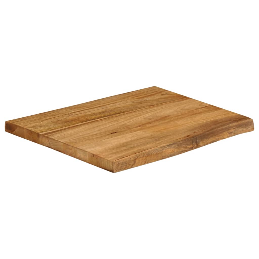 Tafelblad met natuurlijke rand 60x60x2,5 cm massief mangohout is nu te koop bij PeponiXL, paradijselijk wonen!