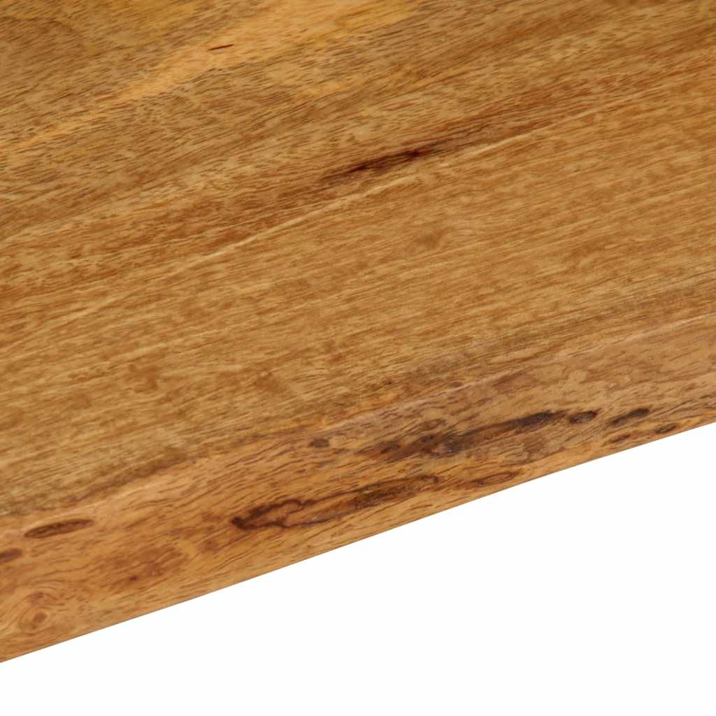 Tafelblad met natuurlijke rand 40x40x3,8 cm massief mangohout is nu te koop bij PeponiXL, paradijselijk wonen!