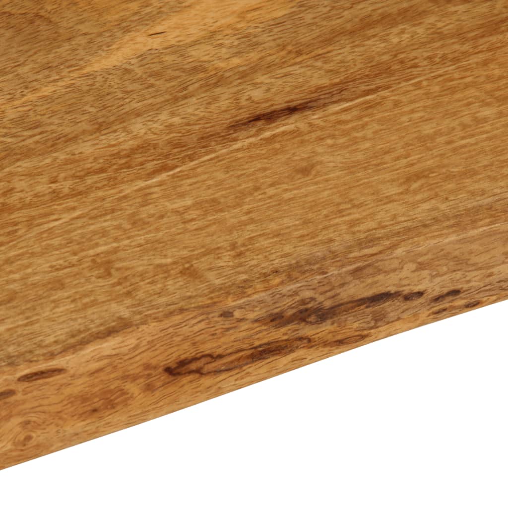 Tafelblad met natuurlijke rand 50x40x3,8 cm massief mangohout is nu te koop bij PeponiXL, paradijselijk wonen!