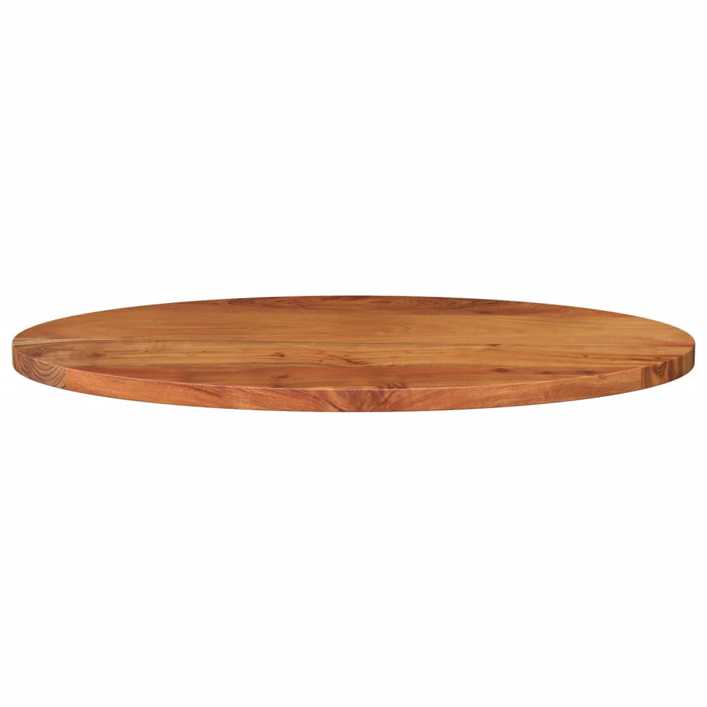 Tafelblad ovaal 80x40x2,5 cm massief acaciahout is nu te koop bij PeponiXL, paradijselijk wonen!
