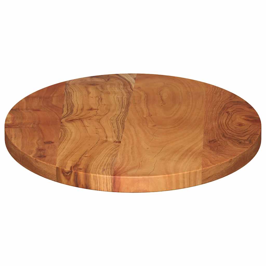 Tafelblad ovaal 80x40x3,8 cm massief acaciahout is nu te koop bij PeponiXL, paradijselijk wonen!