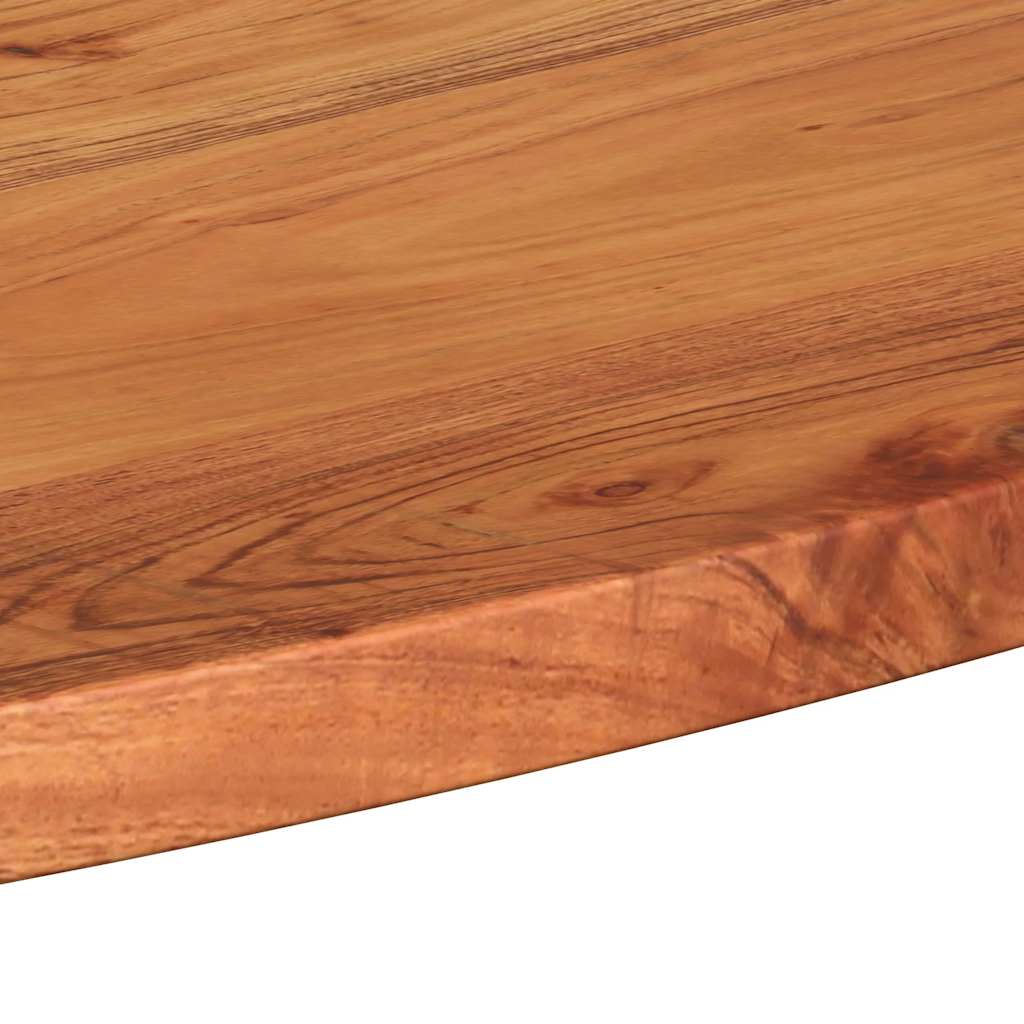 Tafelblad ovaal 80x40x3,8 cm massief acaciahout is nu te koop bij PeponiXL, paradijselijk wonen!