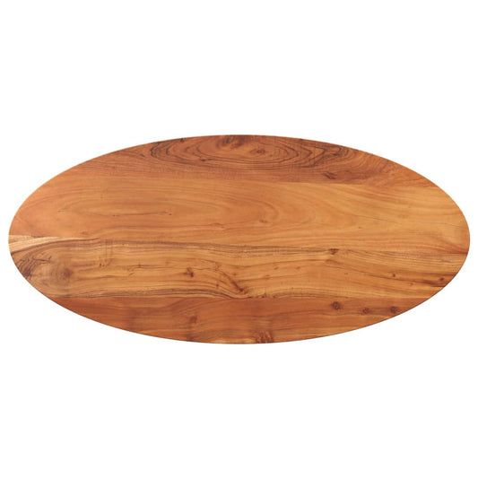 Tafelblad ovaal 140x60x3,8 cm massief acaciahout is nu te koop bij PeponiXL, paradijselijk wonen!