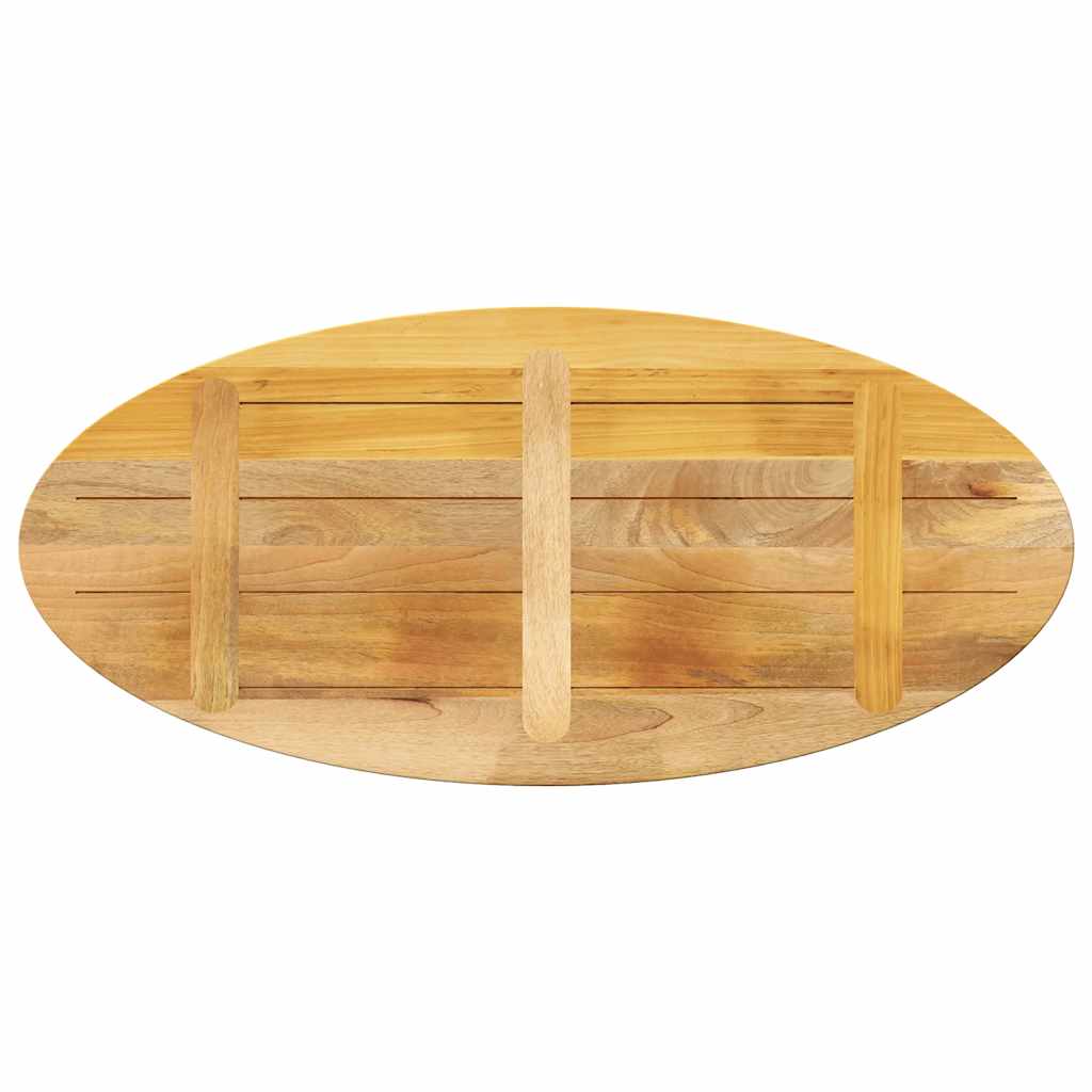 Tafelblad ovaal 110x40x3,8 cm massief mangohout is nu te koop bij PeponiXL, paradijselijk wonen!