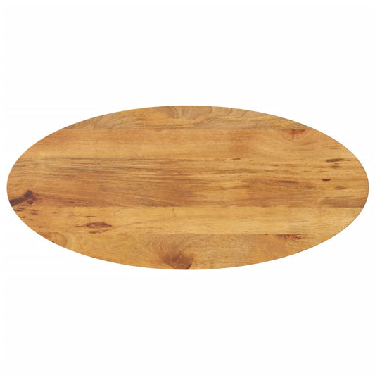 Tafelblad ovaal 140x50x3,8 cm massief mangohout is nu te koop bij PeponiXL, paradijselijk wonen!