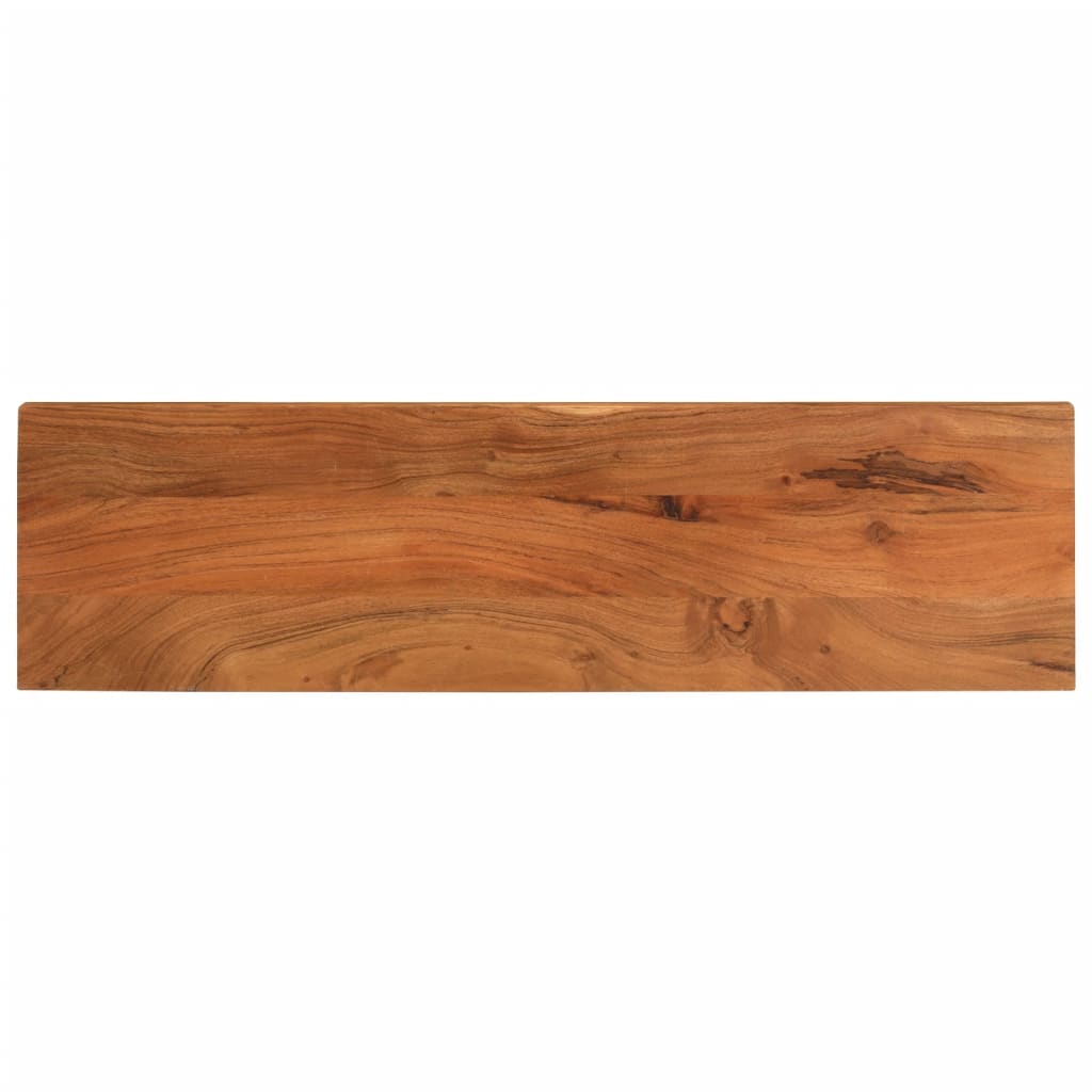Tafelblad rechthoekig 110x30x2,5 cm massief acaciahout is nu te koop bij PeponiXL, paradijselijk wonen!