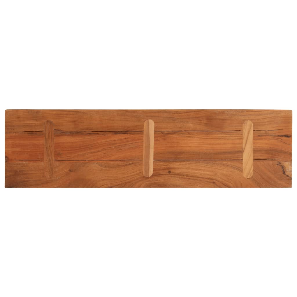Tafelblad rechthoekig 110x30x2,5 cm massief acaciahout is nu te koop bij PeponiXL, paradijselijk wonen!
