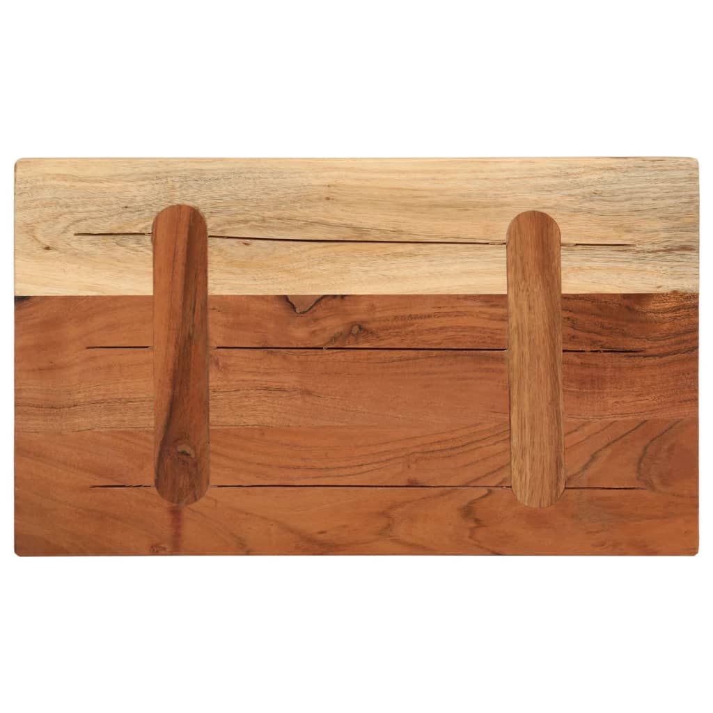 Tafelblad rechthoekig 60x40x2,5 cm massief acaciahout is nu te koop bij PeponiXL, paradijselijk wonen!