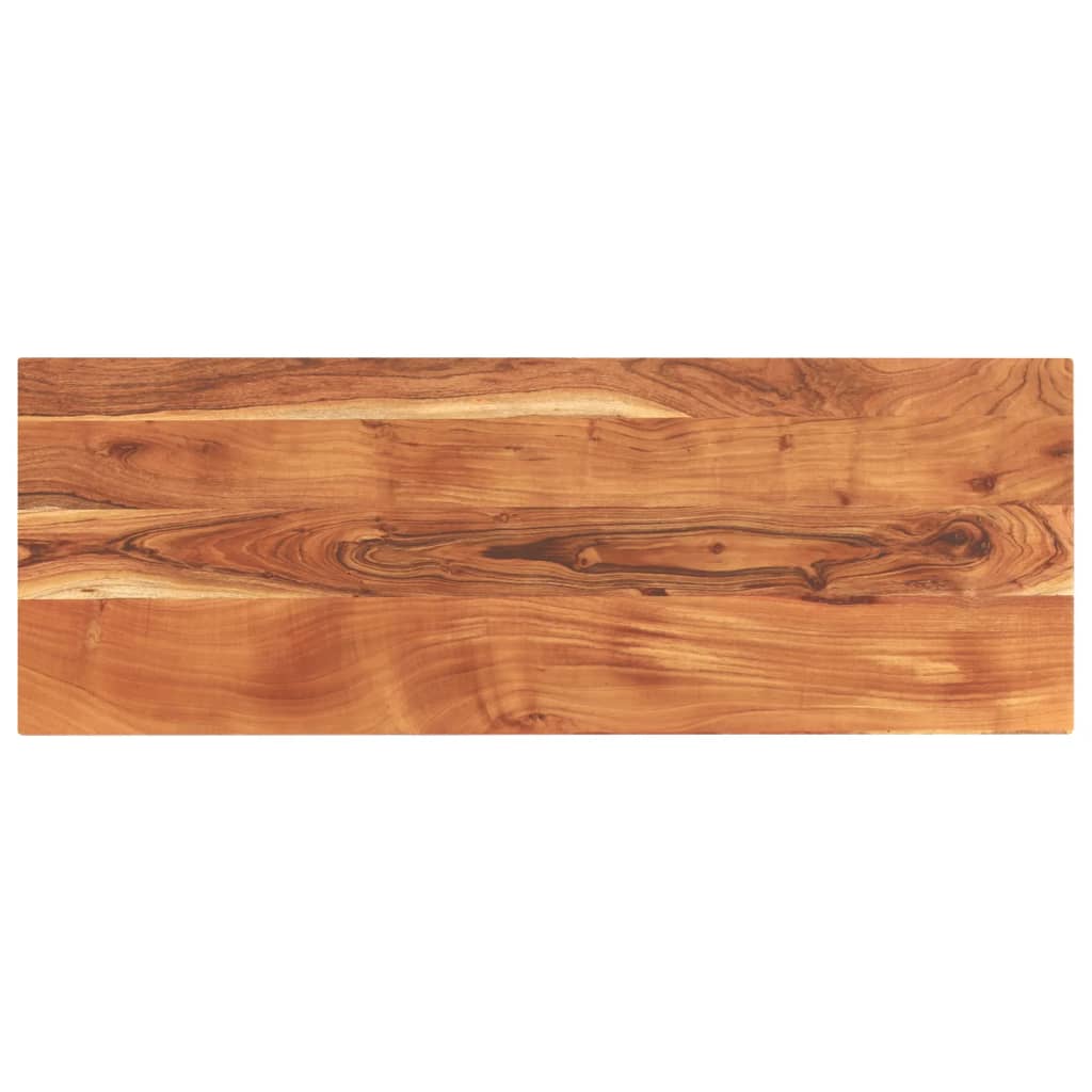 Tafelblad rechthoekig 140x50x2,5 cm massief acaciahout is nu te koop bij PeponiXL, paradijselijk wonen!