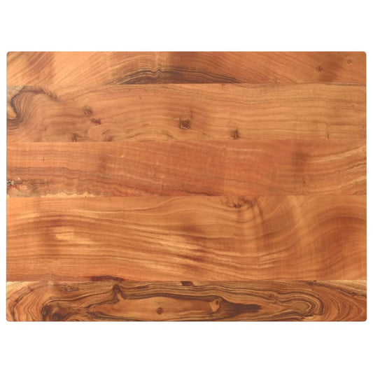 Tafelblad rechthoekig 80x70x2,5 cm massief acaciahout is nu te koop bij PeponiXL, paradijselijk wonen!