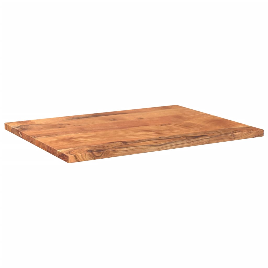 Tafelblad rechthoekig 80x70x2,5 cm massief acaciahout is nu te koop bij PeponiXL, paradijselijk wonen!