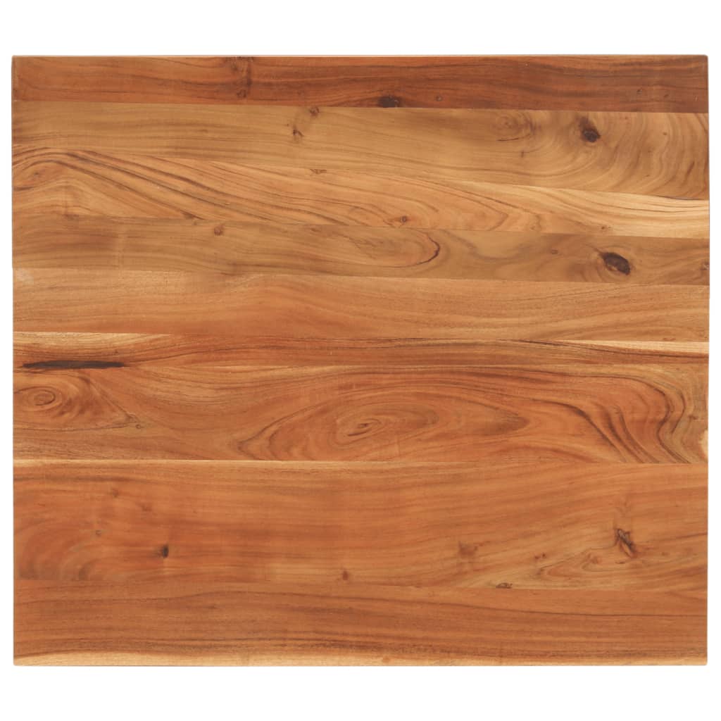Tafelblad rechthoekig 90x80x2,5 cm massief acaciahout is nu te koop bij PeponiXL, paradijselijk wonen!
