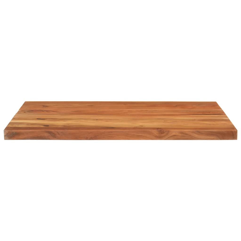 Tafelblad rechthoekig 90x80x2,5 cm massief acaciahout is nu te koop bij PeponiXL, paradijselijk wonen!
