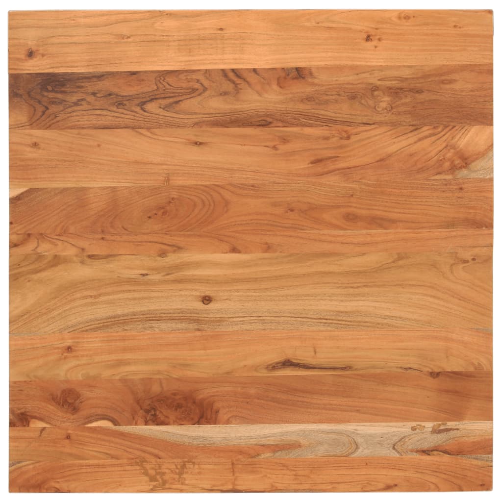 Tafelblad vierkant 90x90x2,5 cm massief acaciahout is nu te koop bij PeponiXL, paradijselijk wonen!
