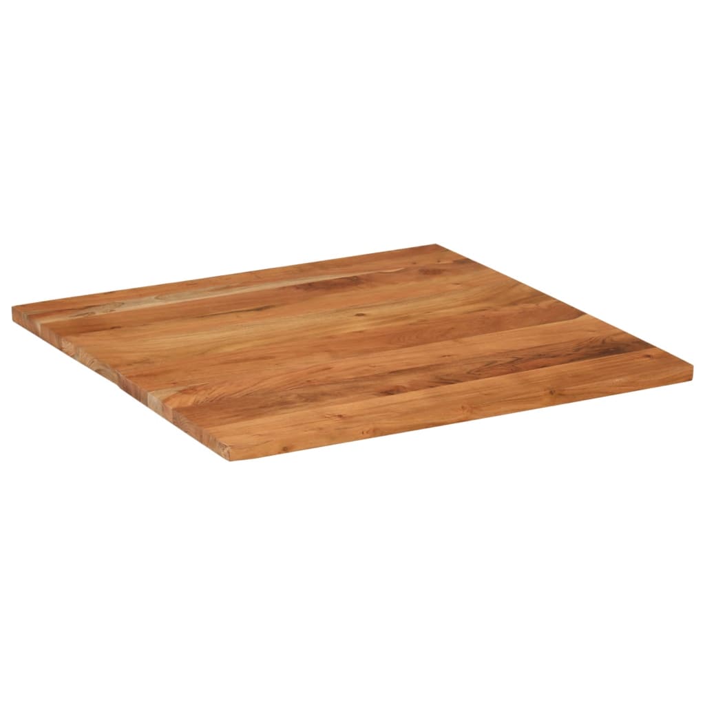 Tafelblad vierkant 90x90x2,5 cm massief acaciahout is nu te koop bij PeponiXL, paradijselijk wonen!