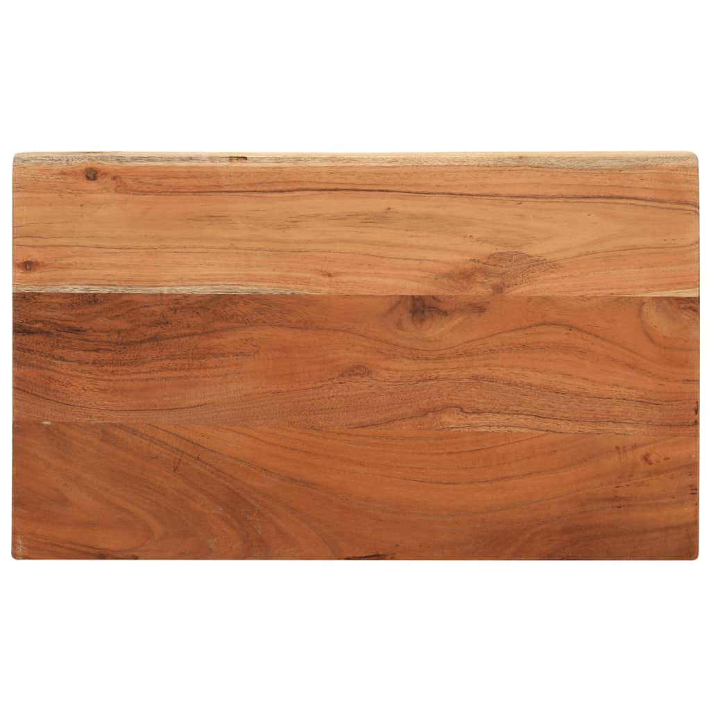 Tafelblad rechthoekig 40x20x3,8 cm massief acaciahout is nu te koop bij PeponiXL, paradijselijk wonen!