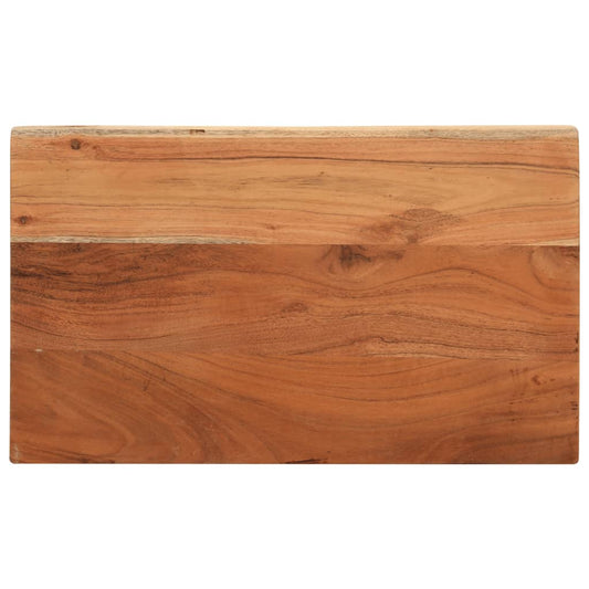 Tafelblad rechthoekig 60x20x3,8 cm massief acaciahout is nu te koop bij PeponiXL, paradijselijk wonen!