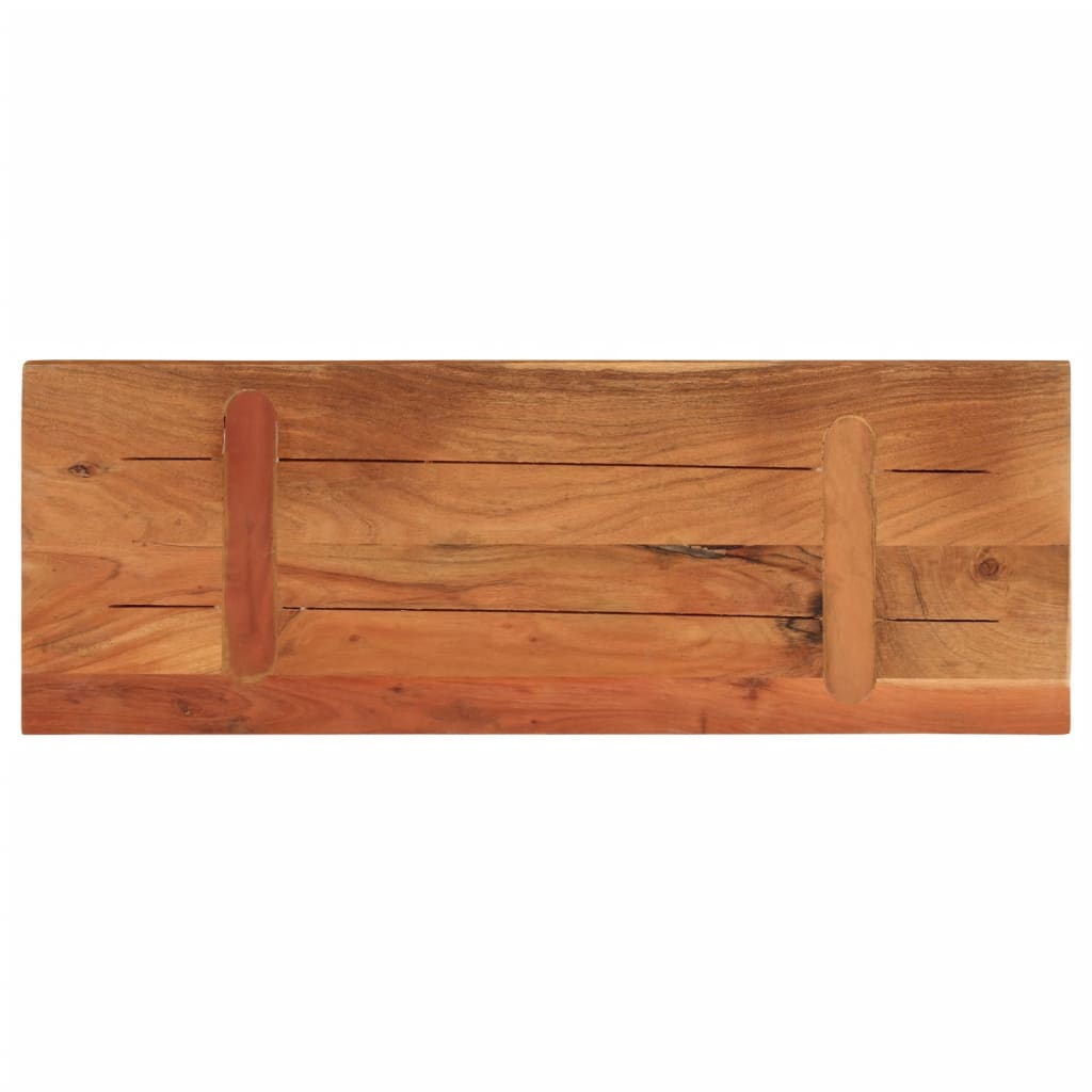 Tafelblad rechthoekig 80x20x3,8 cm massief acaciahout is nu te koop bij PeponiXL, paradijselijk wonen!