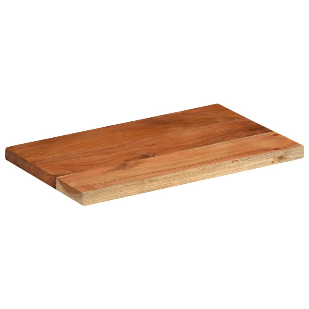 Tafelblad rechthoekig 60x30x3,8 cm massief acaciahout is nu te koop bij PeponiXL, paradijselijk wonen!