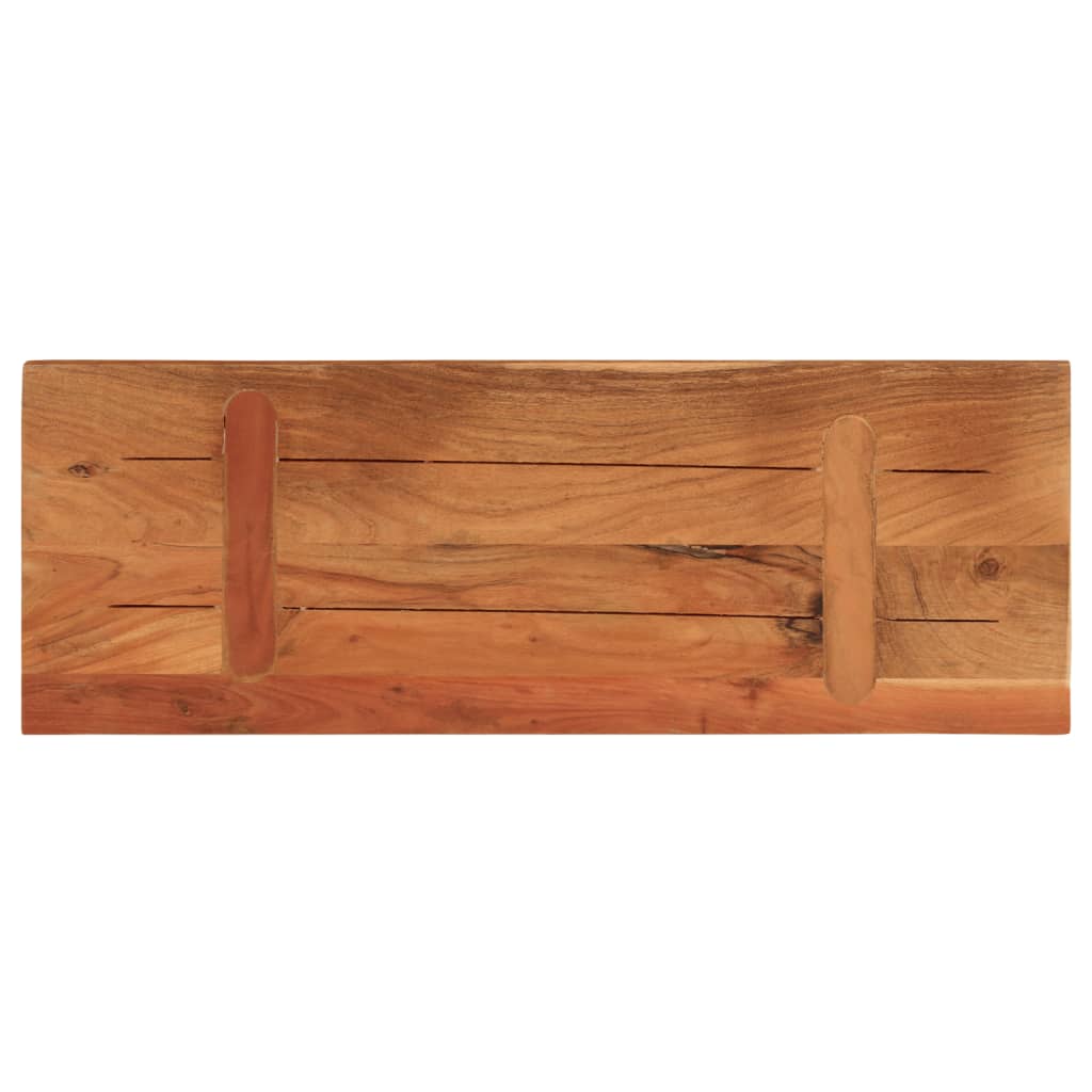 Tafelblad rechthoekig 90x40x3,8 cm massief acaciahout is nu te koop bij PeponiXL, paradijselijk wonen!