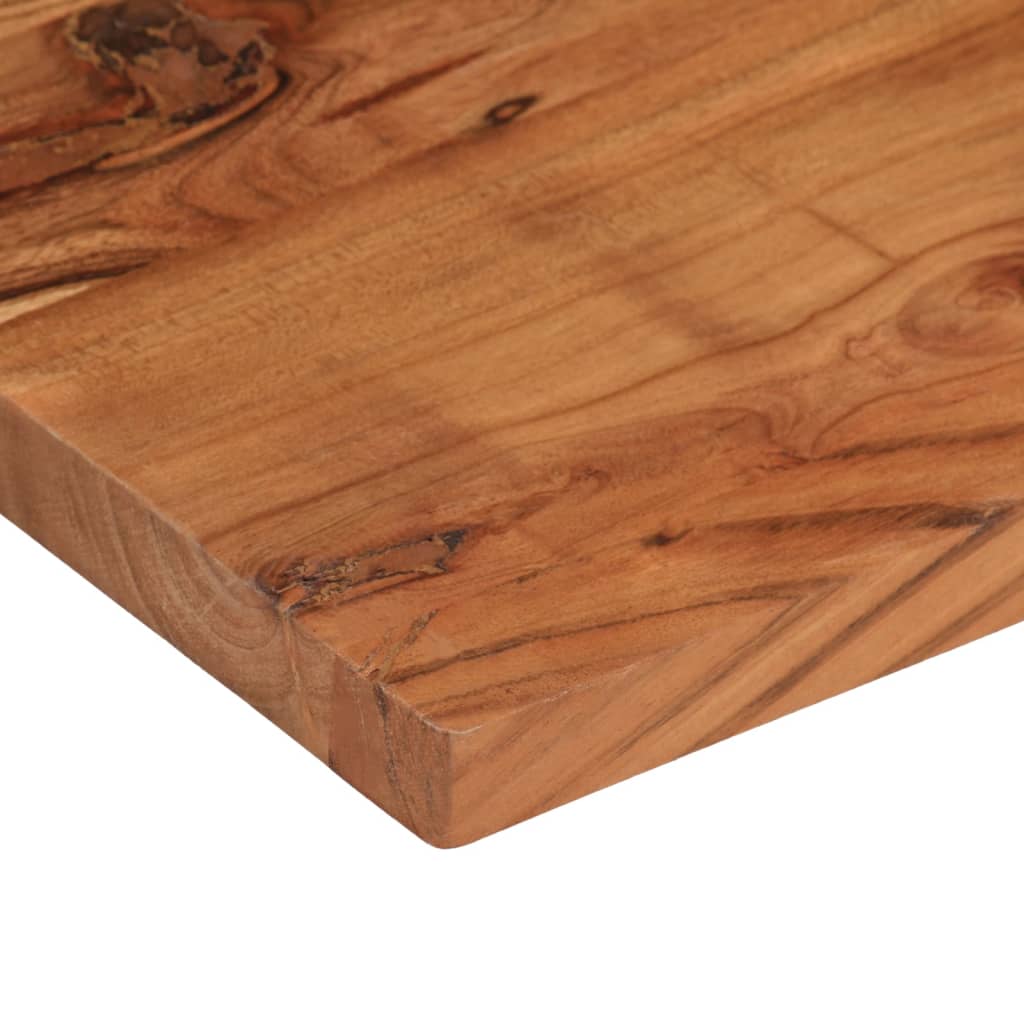 Tafelblad rechthoekig 90x40x3,8 cm massief acaciahout is nu te koop bij PeponiXL, paradijselijk wonen!